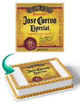 Jose Cuervo Tequila Edible Image Cake Topper Personalized Birthday Sheet... - $275.33 MXN