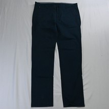 ZARA 38 x 34 Navy Blue Slim Chino Pants - £13.86 GBP