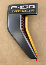 2021-2023 OEM F-150 F150 TREMOR Emblem Fender Vent Badge Left Driver Side NEW - £197.17 GBP