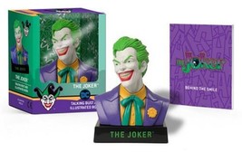 The Joker Talking Bust Figurine and Joker History Book NEW SEALED Runnin... - $12.55