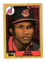 1987 Topps #486 Otis Nixon Cleveland Indians - £0.78 GBP