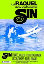 Sin - 1971 - Raquel Welch - Movie Poster - $32.99
