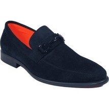 Men's TAYNO Shoes Soft Micro Suede Slip-on Loafer THE CAPRIO S Navy image 2