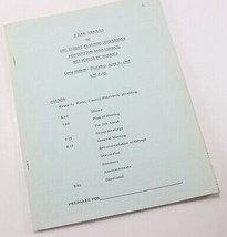 1961 Sam Houston Budget Planning Conference Worksheet Boy Scout of Ameri... - $11.57