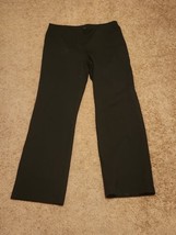 Eileen Fisher Pants Womens Medium pull up Black Casual Wear  - $24.74