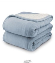 Biddeford 2064-9032138-535 MicroPlush Sherpa Electric Heated Blanket Kin... - £98.48 GBP