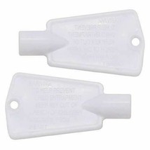 2 Pack Freezer Door Lock Key 297147700 for Kenmore Gibson Frigidaire Kel... - $13.37 CAD