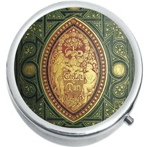 Life Of Man Vintage Pattern Medicine Pill Box - $11.65