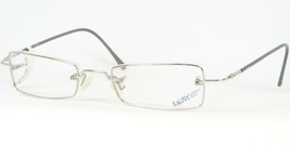 E Nj Oy E5751 B Shiny Silver Eyeglasses Glasses Metal Frame E 5751 48-19-135mm - £45.40 GBP
