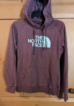The North Face Women&#39;s Plum Purple Graphic Pull-Over Hoodie SZ XS - £11.41 GBP