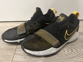 Nike PG 1 EP Black Gold Size 7Y 880304-006 Running Sneakers - £52.12 GBP