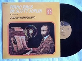 Piano Rags by Scott Joplin [VINYL LP] [Vinyl] Joshua Rifkin and Scott Jo... - $4.21