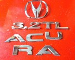 Acura 3.2TL 2003  3.2 TL rear trunk emblem badge logo set oem genuine - $35.99