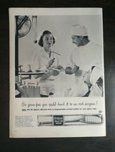 Vintage 1953 Dr. West&#39;s Miracle Tuft Tooth Brush Full Page Original Ad 1221 - $6.64
