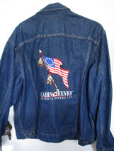 90&#39;s Levi Jeans Cabin Fever Entertainment Promo Denim Jacket Men&#39;s XL 46 USA - $237.50