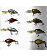Lot of 8 Bill Norman Fishing Lures Assortment Diving Crankbaits - $42.56