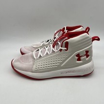 Under Armour Humble High Top basketball shoes White/Red Size 11.5 - £39.11 GBP