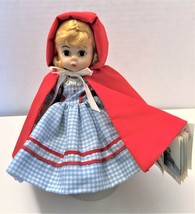Madame Alexander Doll Vintage Story Book Red Riding Hood 8” Straight Leg... - $25.00