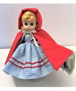 Madame Alexander Doll Vintage Story Book Red Riding Hood 8” Straight Leg... - £19.75 GBP
