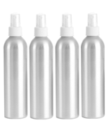 4 Pack Aluminum Bottles with Spray Top - 8.5oz. - £17.40 GBP