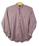 Ralph Lauren Shirt Mens 2XLT Long Sleeve Button Up Classic Fit Red Gingh... - $28.87 CAD