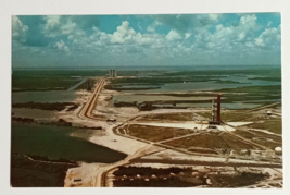 Apollo Saturn V Aerial View Kennedy Space Center NASA FL Koppel Postcard c1970s - £6.37 GBP