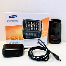 Samsung Impression SGH-A877 3G Black Slider QWERTY Cellular Phone AT&amp;T As Is - £13.54 GBP
