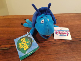 A Bug&#39;s Life Beetle Dim Mini Plush Bean Bag The Disney Store 7&quot; (NEW) - £7.80 GBP