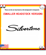 Silvertone Guitar Headstock Vinyl Decal Sticker - £4.73 GBP+