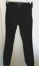HOLLISTER LADIES BLACK HIGH RISE SUPER SKINNY JEANS-6R-28"W-BARELY WORN - $12.00