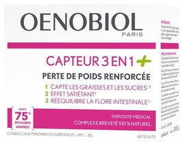 Oenobiol Sensor 3in1+ Enhanced Weight Loss 60 Capsules - £63.44 GBP