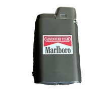 Vintage Marlboro Black Plastic Butane Lighter Made InFrance Adventure Team Djeep - $8.47