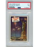 1954 Topps Scoop Statue Of Liberty Unveiled #11 PSA 7 P1384 - $66.33