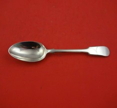 Fiddle by James Robinson Sterling Silver Dessert Spoon 7&quot; Heirloom Silverware - £149.38 GBP