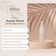 SHIBUI Peptide Polish Anti Humidity Treatment, Heat-Activated Color Protection image 2