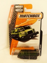 Matchbox 2016 #072 Green Attack Track Missile Launcher MBX Heroic Rescue... - $14.99