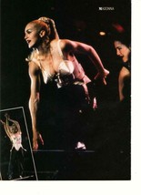 Madonna teen magazine pinup clipping 1980&#39;s live on stage Teen Beat - $1.50