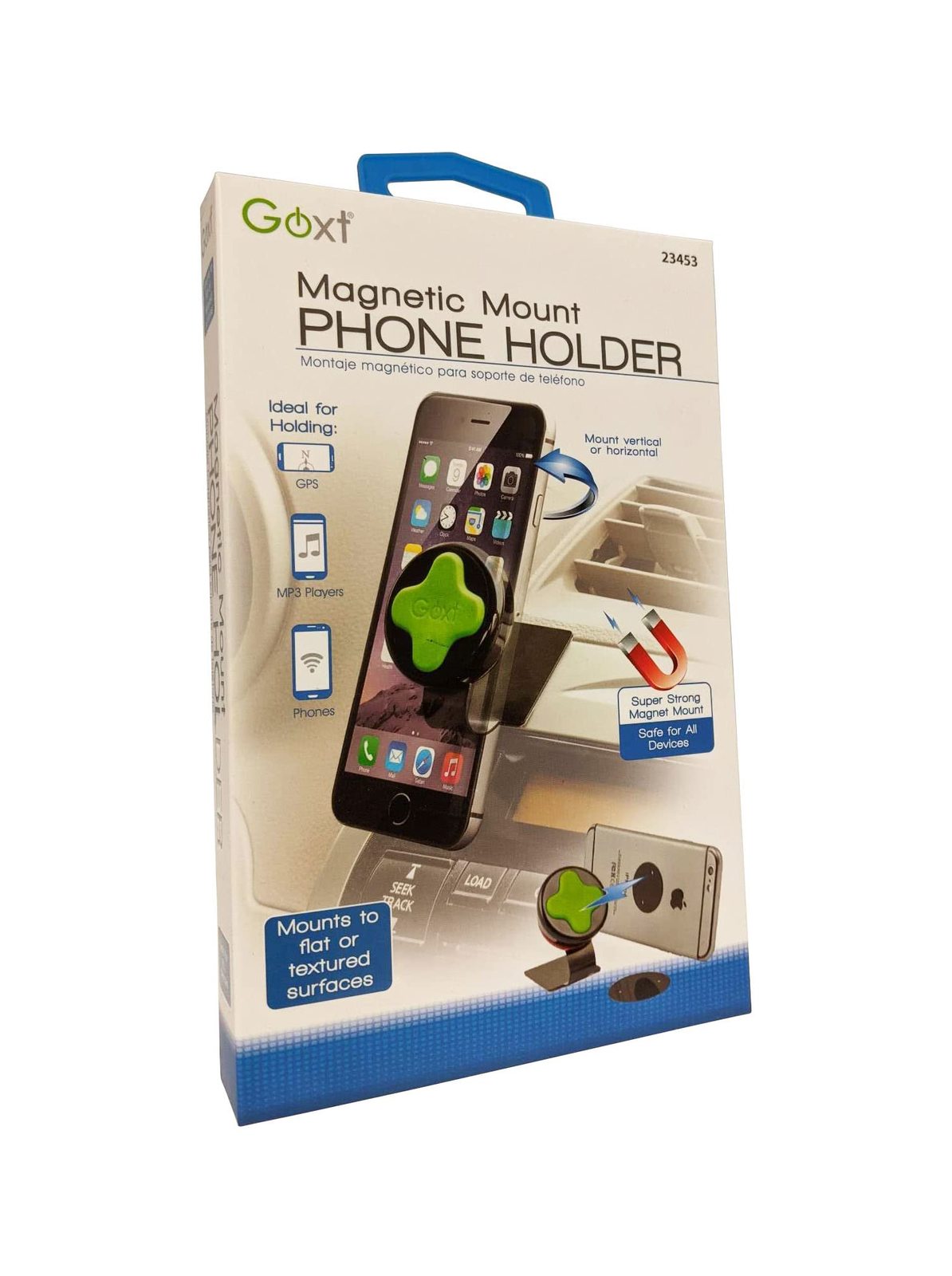 Custom Accessories GOXT 23453 Vehicle Mount Magnetic Phone Holder,Black - $26.50