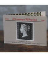 150th Anniversary of the Penny Black 1840-1990 6 25C + $1 Marshall Islands - £7.74 GBP