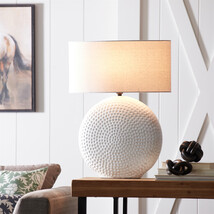Notched Ceramic Table Lamp 26&quot;H - $214.32