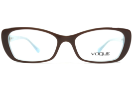 Vogue Eyeglasses Frames VO2808-H 2011 Brown Blue Cat Eye Full Rim 51-16-135 - $59.38