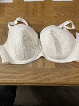 Auden Womens Ivory Bra 44DD-Brand New-SHIPS N 24 HOURS - £27.60 GBP