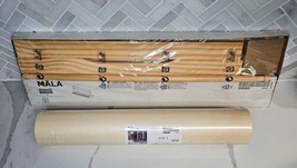 IKEA Mala 18&quot; Wooden Drawing Paper Dispenser 101.493.50 &amp; Craft Paper 803.240.72 - £31.27 GBP