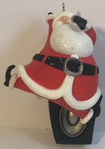 Hallmark Santa Claus Singing With Speaker Christmas Decoration XM1 - £11.60 GBP