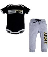 2-Piece Army Baby Jogger Set: Comfortable Baby Clothes for Active Kids - £19.97 GBP