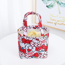 Sanrio hello kitty drawstring insulation bag lunch box bag Cinnamon my melody ha - £17.72 GBP