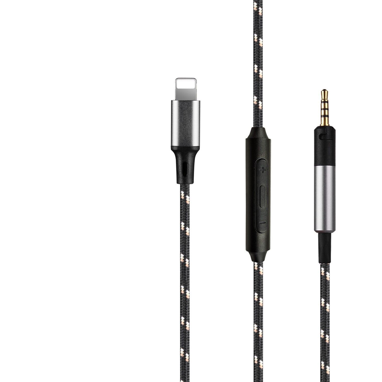 Audio Cable with mic For Yamaha HPH-MT5 HPH-MT5W HPH-MT8 Headphones FIT IPHONE  			