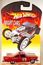 2007 Hot Wheels Fright Cars Series '57 PLYMOUTH FURY Red  w/Real Riders Pfd Sp - $16.50