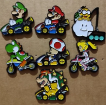 Mario Kart Collector Pins Full Set of 7 Official Nintendo Collectibles - $31.92