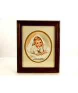 Framed Coby Print, &quot;A Baby Is God&#39;s Way Of Saying The World Must Go On&quot;,... - £23.08 GBP